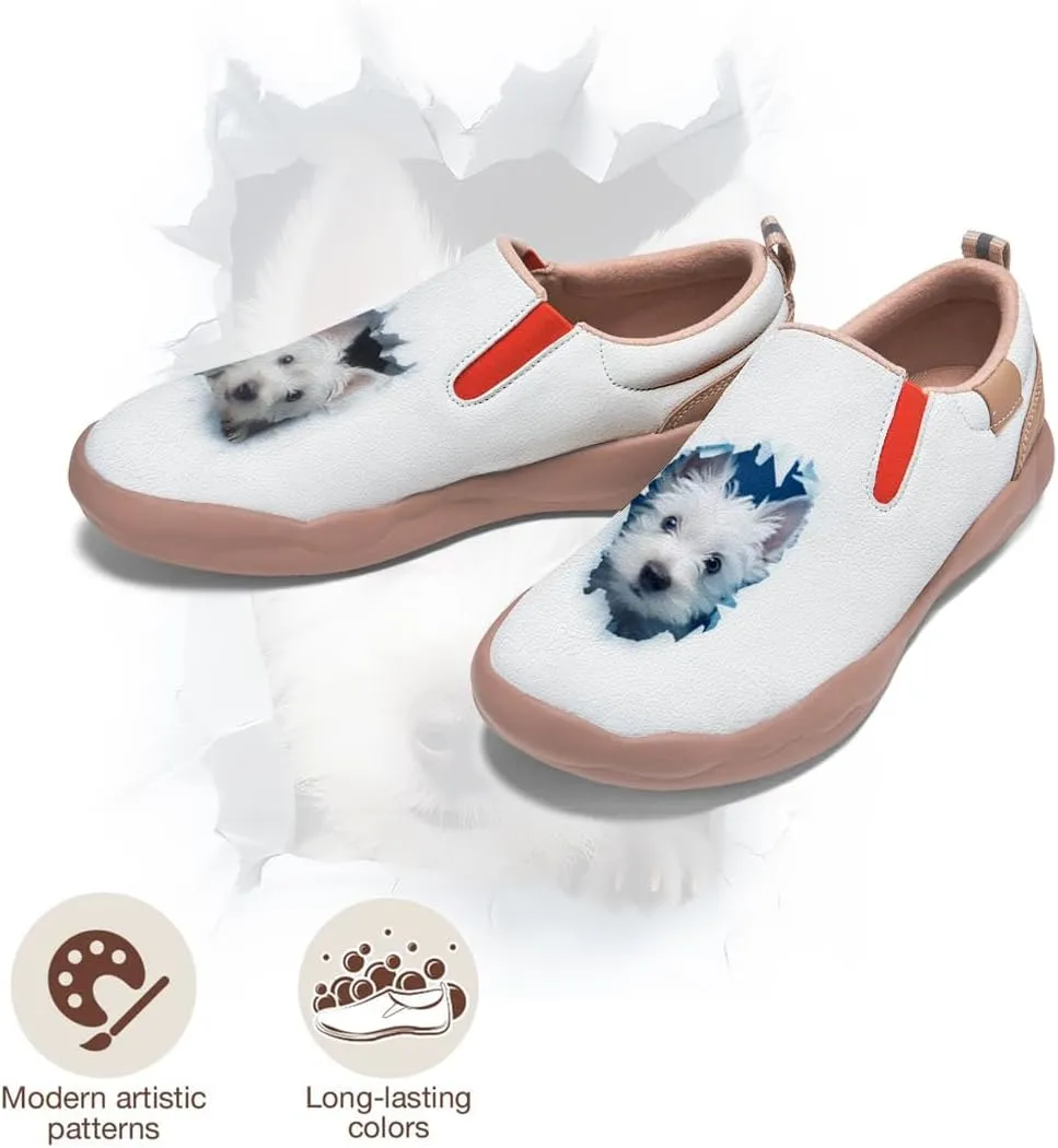 Women's Animal Art Loafers Slip On Casual Travel Shoes Walking Lightweight Comfort Fashion Sneakers
