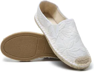 Womens Extra Wide Width Flats Shoes White Flats Dress Flats Comfortable Casual Loafer Shoes