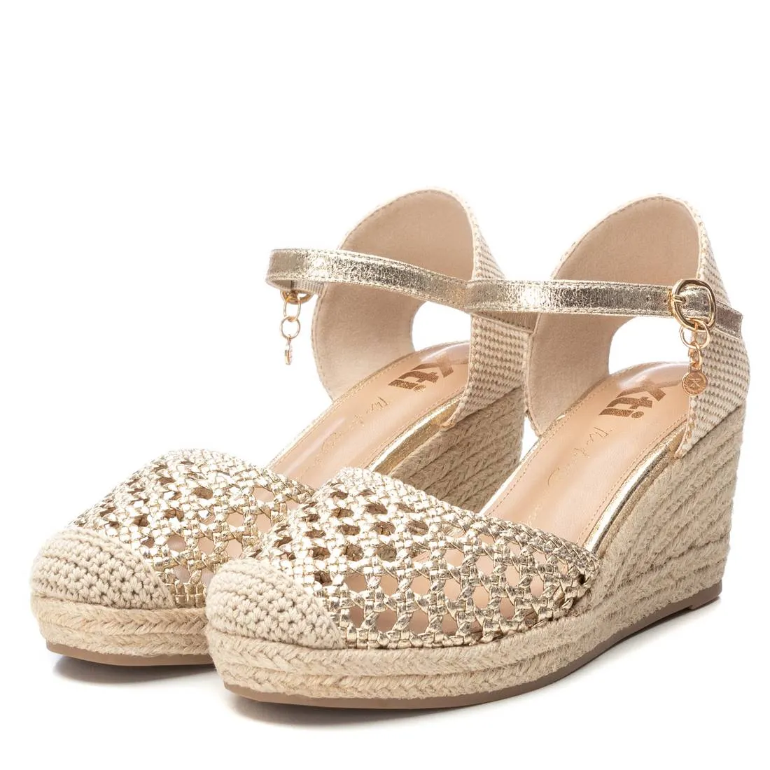 Women's sandals 142893 GOLD