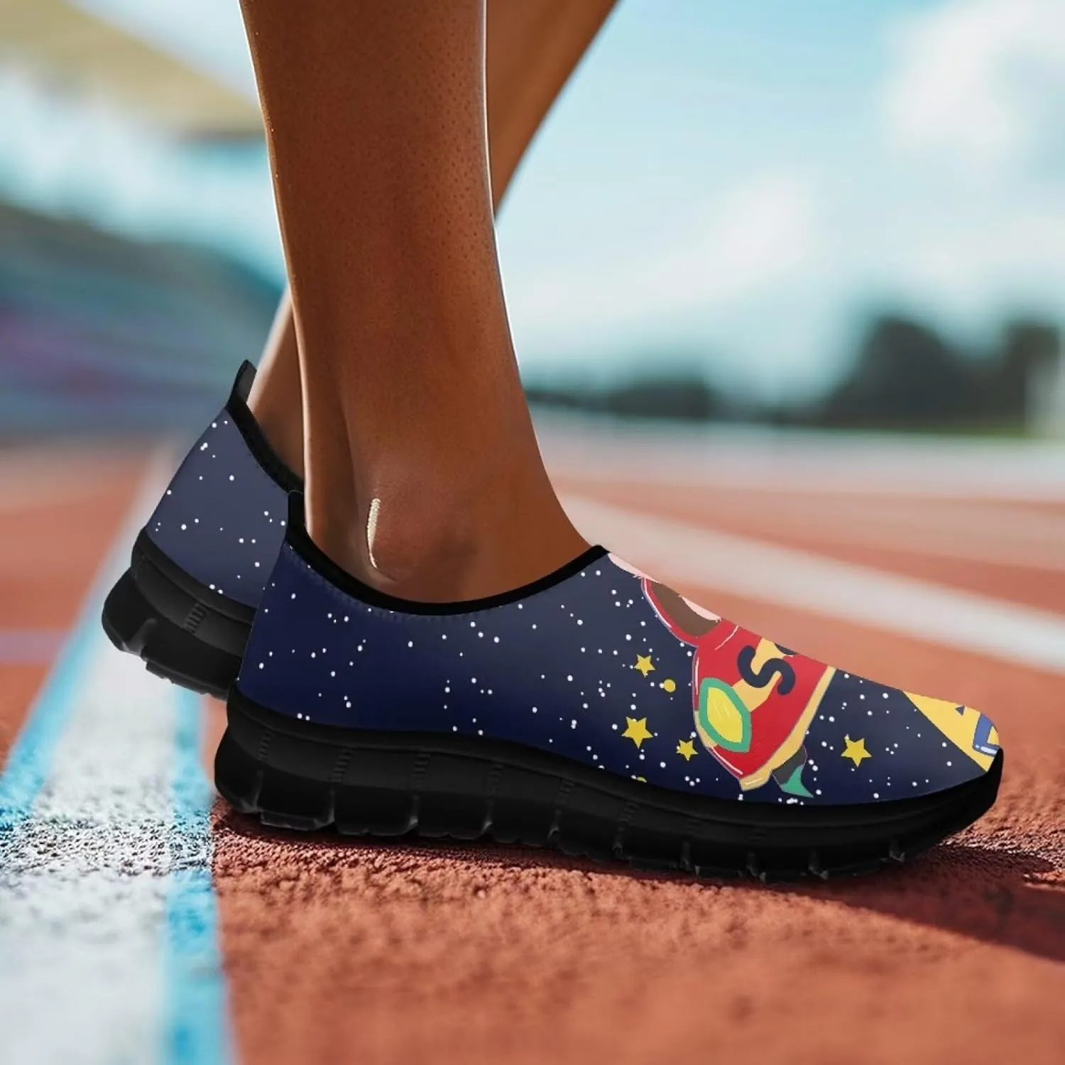 Women's Sneaker Casual Low Top Walking Sneaker Outdoor Lightweight Slip On Breathable Shoes for Women