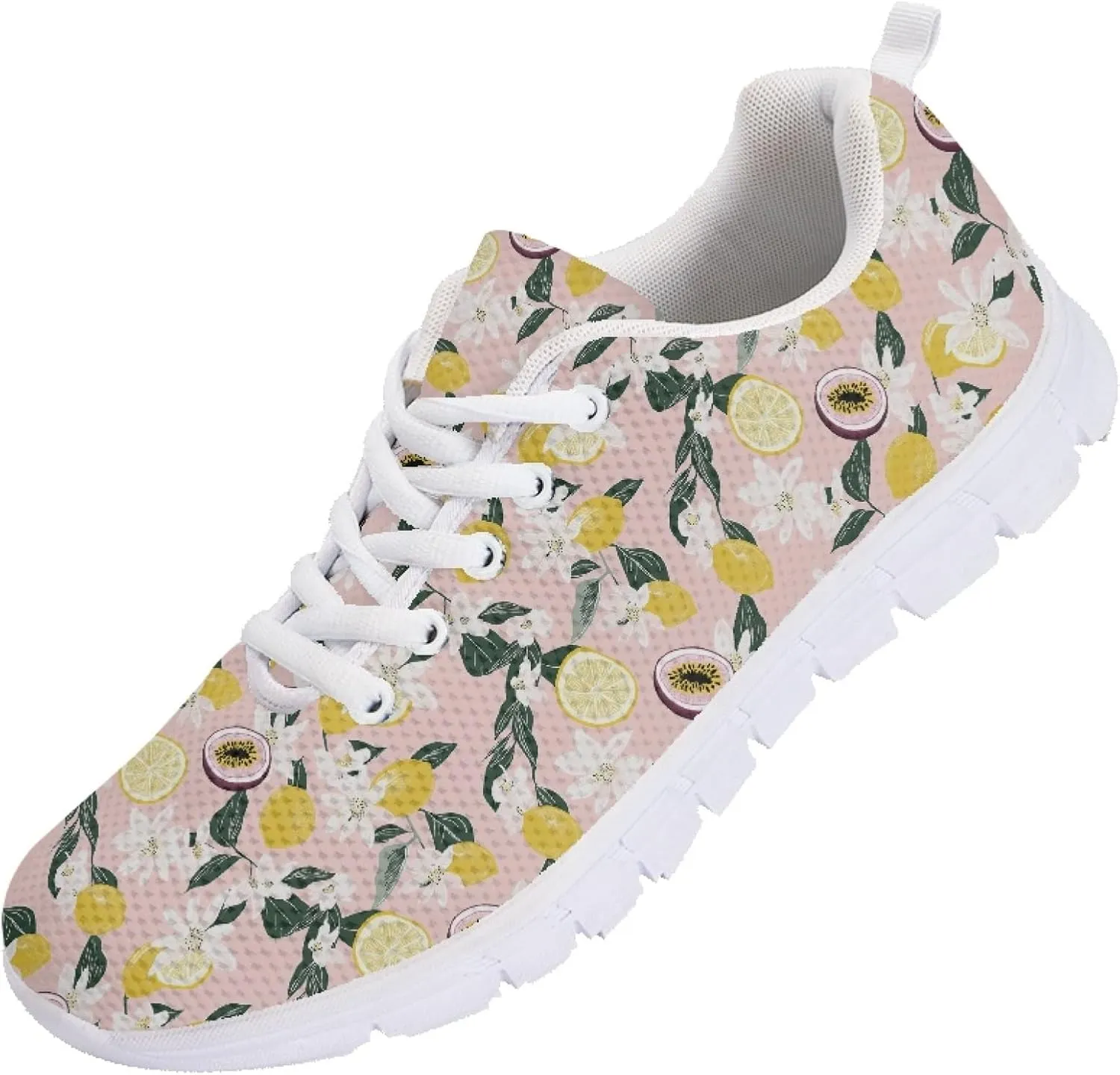 Womens Sports Trainer Running Sneakers Girls Causal Travel Shoes Outdoor Walking Low Heel Lace up Shoe Breathable Flexible for Lady
