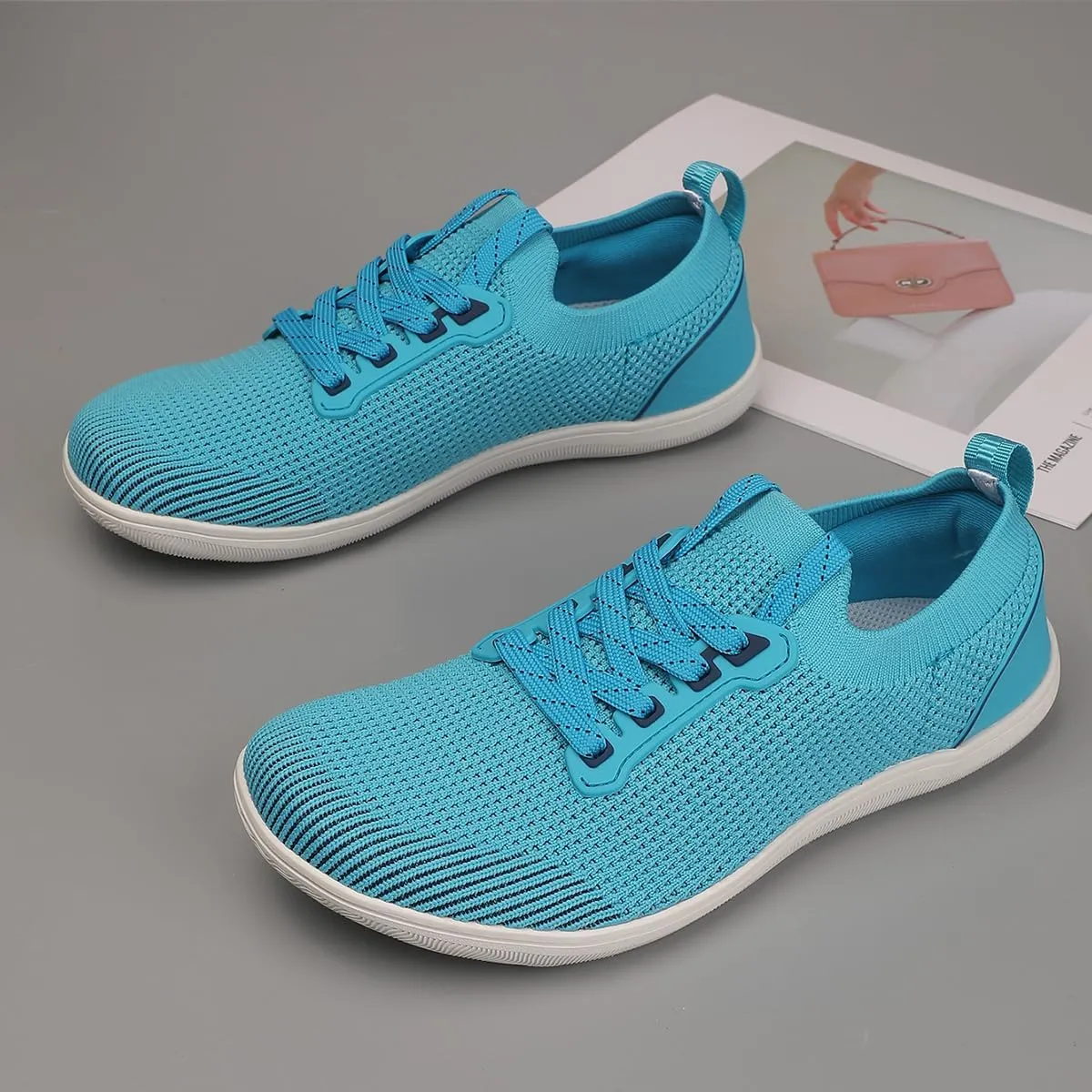 Women's/Men's Wide Barefoot Shoes,Minimalist Style Sneakers,Zero Drop Outdoor Walking Shoes