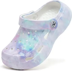 WOUEOI Boys Girls Garden Shoes Toddler Cartoon Slides Sandals Kids Clogs
