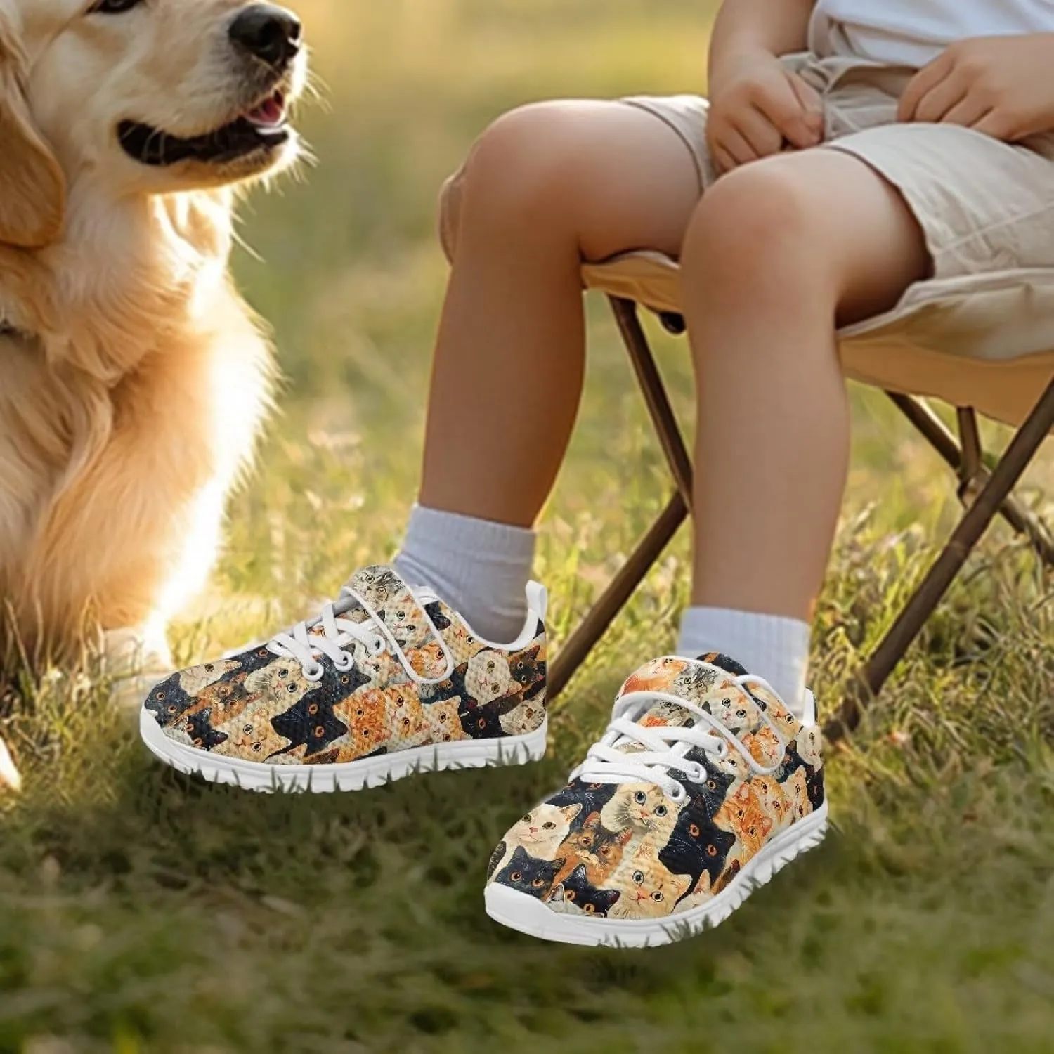 Yzaoxia Little/Big Kids Tennis Shoes Boys Girls Sneakers Sport Shoes