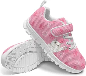 Yzaoxia Unisex Kids Sneakers Hook and Loop Boys Girls Walking Shoes