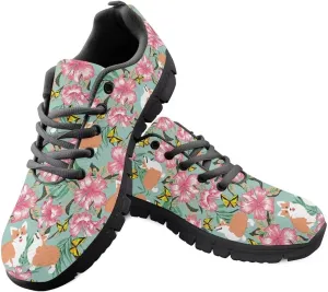 Yzaoxia Womens Tennis Sneakers Running Shoes for Teen Girls Size 5-11 Outdoor Training Gym Shoes Causal Flats