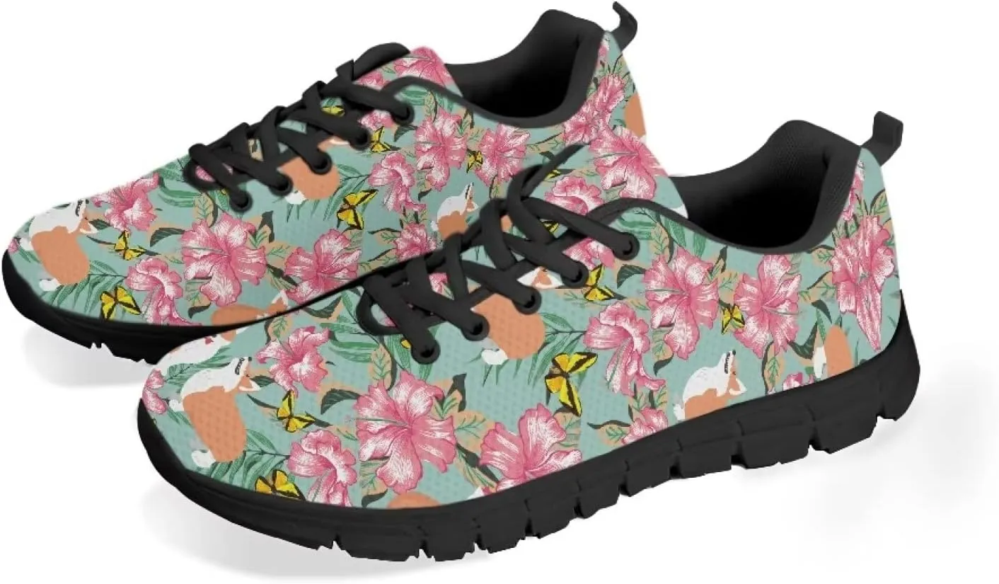 Yzaoxia Womens Tennis Sneakers Running Shoes for Teen Girls Size 5-11 Outdoor Training Gym Shoes Causal Flats