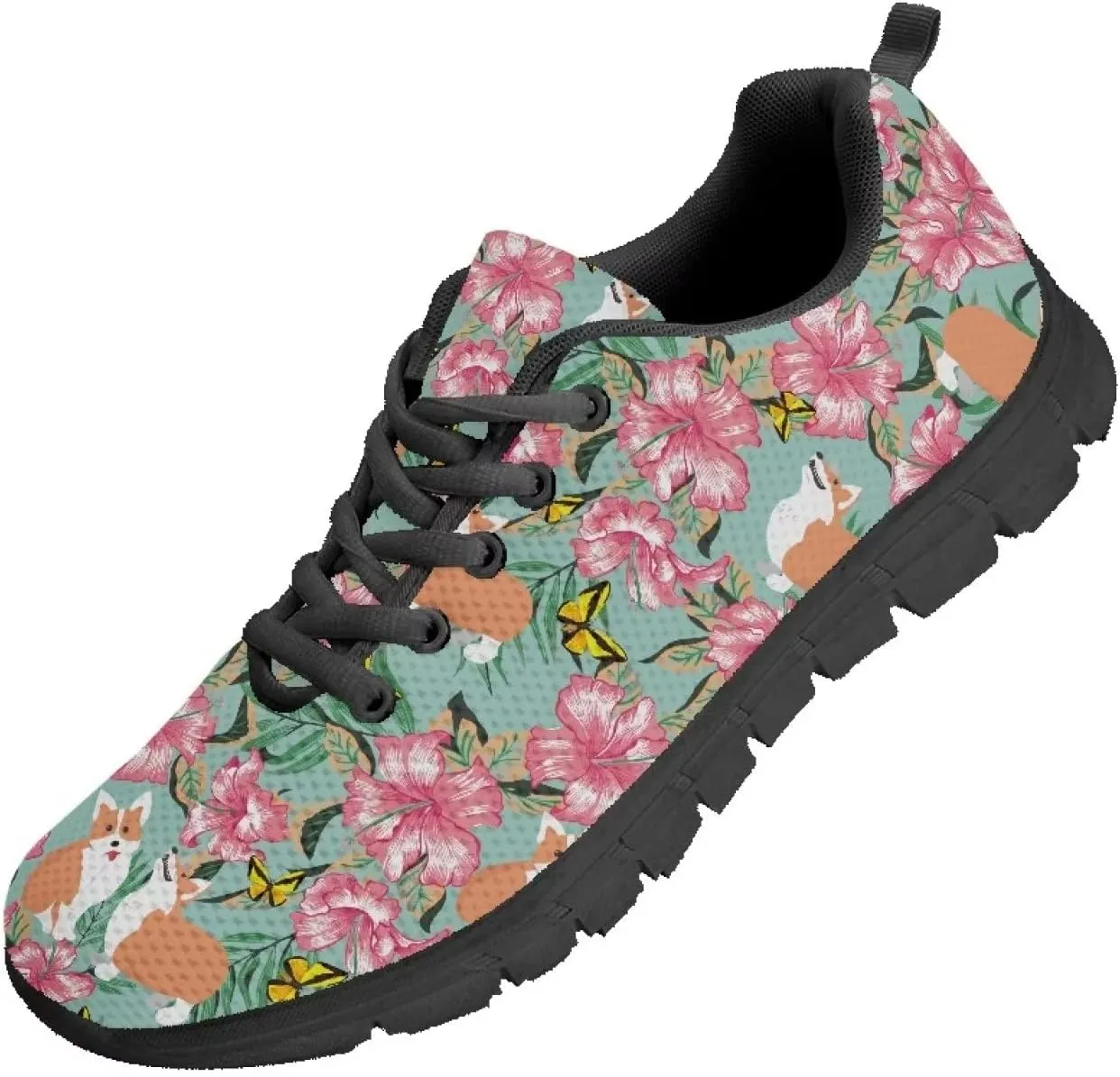 Yzaoxia Womens Tennis Sneakers Running Shoes for Teen Girls Size 5-11 Outdoor Training Gym Shoes Causal Flats