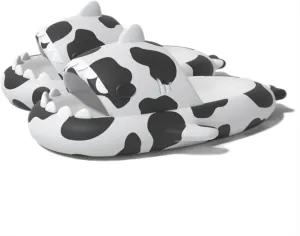 Zureto Shark Slides Slippers, Novelty Cloud Shark Slippers, Anti-Slip Quick Drying Shark Sliders, EVA Starlight Shark
